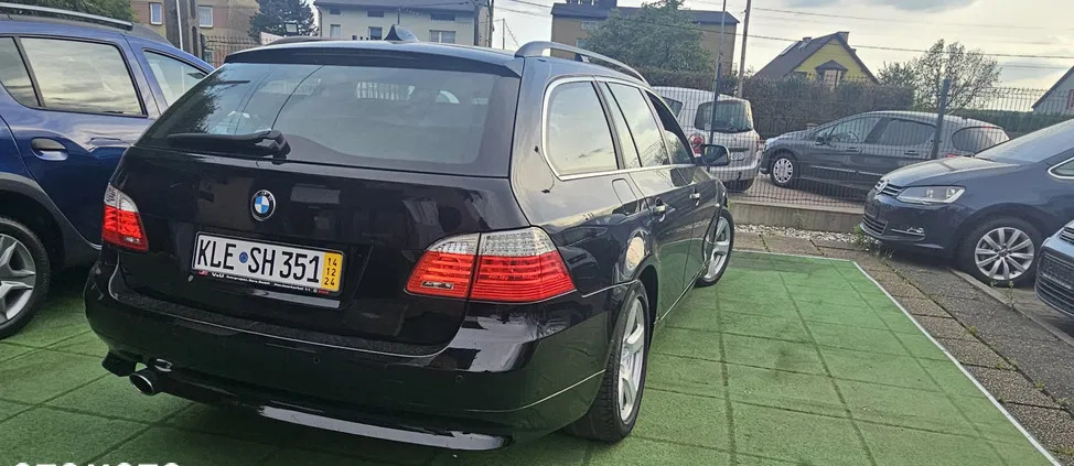 samochody osobowe BMW Seria 5 cena 25900 przebieg: 238134, rok produkcji 2009 z Poręba